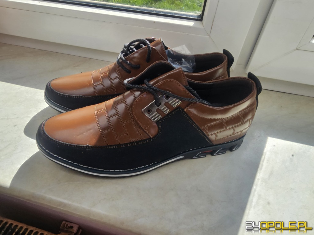 Sprzedam nowe skórzane buty brązowe rozmiar 43 cena 150zł