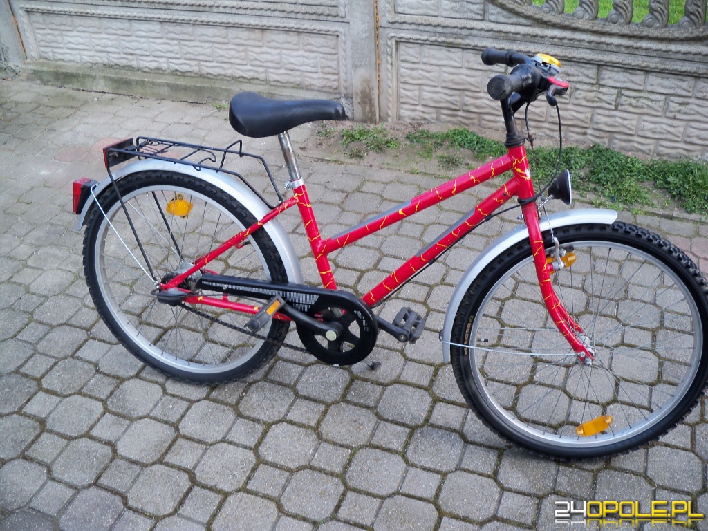 Rower miejski  , koła 24 dla dziewczynki .