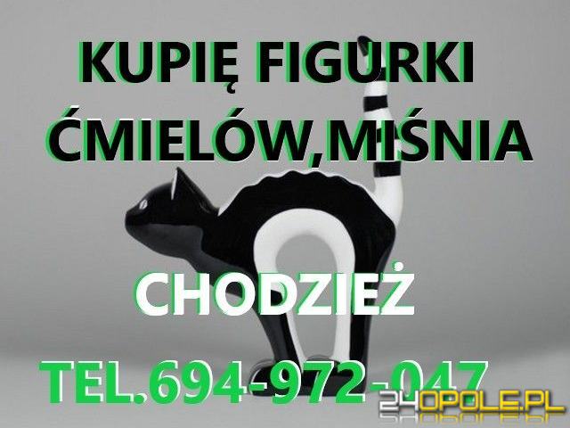 KUPIĘ FIGURKI FIRMY ĆMIELÓW,MIŚNIA,WAŁBRZYCH