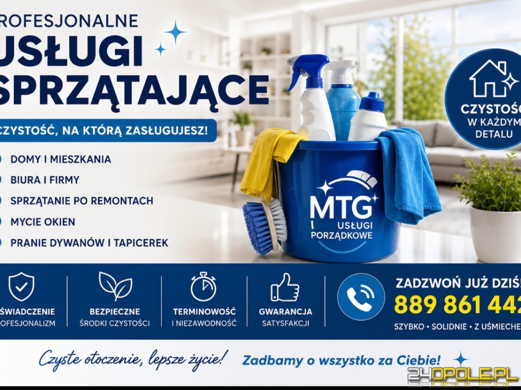 MTG rodzinna firma sprzątająca 