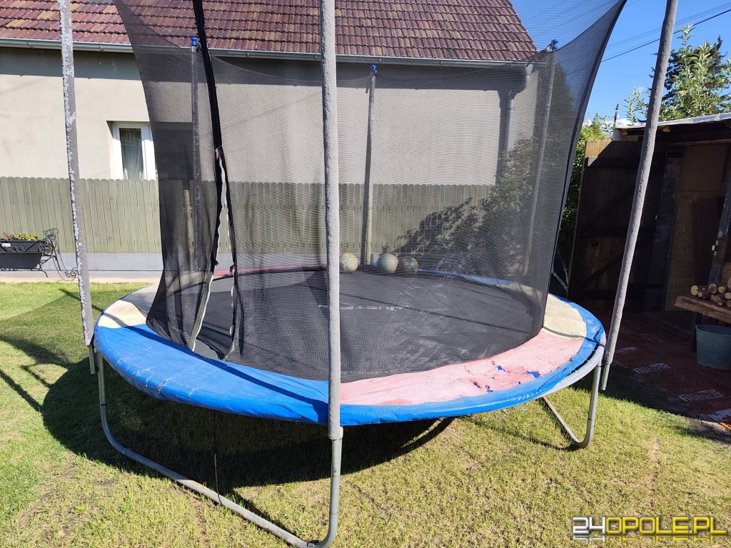 Trampolina okrągła średnica 366 cm 