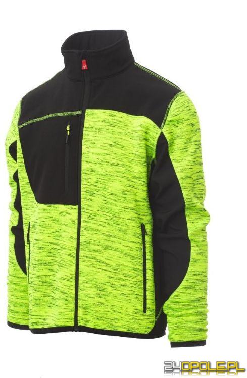 Bluza Techniczna TRAVEL Żółty Fluo/Czarny - Rozmiary S-XXXL
