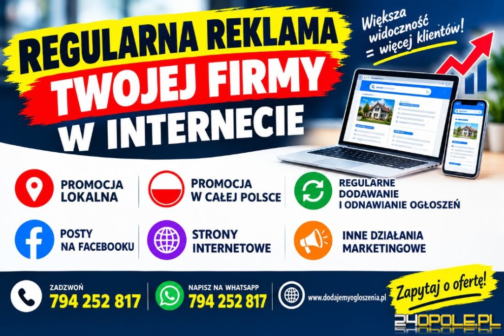 REGULARNA REKLAMA TWOJEJ FIRMY W INTERNECIE