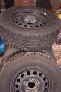Opony+felgi aluminiowe 4 szt. do BMW E46