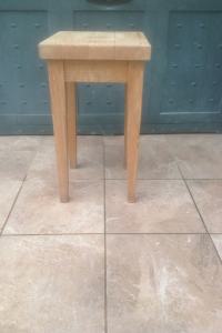 Taboret ogrodowo/tarasowy  z litego drewna