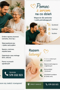 Pomoc w codziennych sprawach dla seniorów i osób potrzebujących