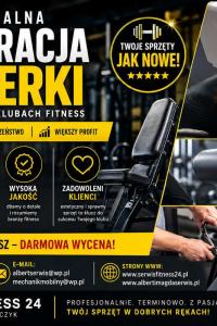 Regeneracja tapicerki na siłowniach, w klubach fitness i studiach treningowych, serwis sprzętu na si