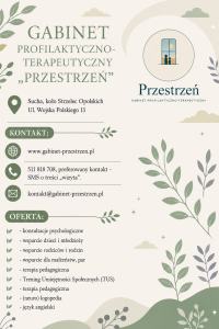 Gabinet profilaktyczno - terapeutyczny Przestrzeń