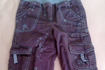 dziewczęce spodnie ocieplane