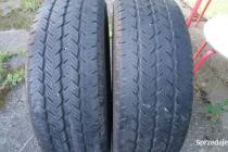 225/65/16C opony całoroczne dwie sztuki do busa 7mm. 100 zł.