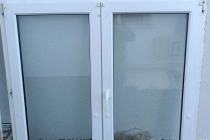 Okno z demontażu 147x143cm, 2 szyby, ew. zamiana na drewno kominkowe