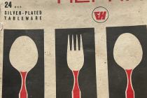 Sztućce posrebrzane