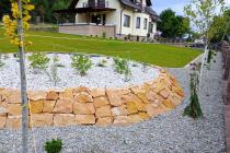 Dzikówka ogrodowa kamień łamany na skarpy murki ozdobne oczko wodne ogrodowy