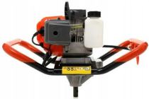 Wiertnica glebowa spalinowa.