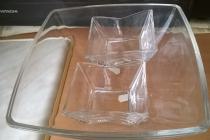 komplet  misek szklanych