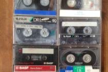 Kasety magnetofonowe 90 i 60 TDK,BASF,CASIO, FUJI, MAXELL i inne 