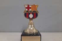 FC BARCELONA herb statuetka Oryginal z Camp Nou