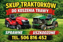 SKUP TRAKTORKÓW DO KOSZENIA TRAWY TRAKTORKI TRAKTOREK OGRODOWY
