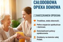 Oferujemy opiekę seniora z zamieszkaniem  / Firma