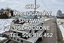 SKUP MICROCARÓW *MICROCAR* SPRAWNE I USZKODZONE! 
