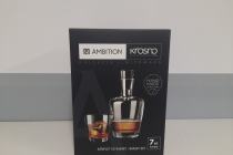Karafka + 6 szklanek whisky Krosno Ambition