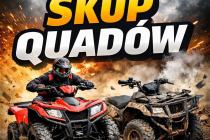 ODKUP QUADÓW ZA GOTÓWKĘ! SPRAWNE I USZKODZONE! ZADZWOŃ! 