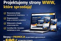 Własna strona WWW od 590 zł - profesjonalnie, bez przepłacania