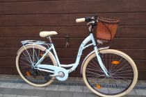 Rower damski miejski Nowy koszyczek 