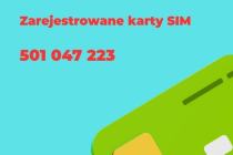 Karty SIM z rejestracją ? Numery specjalne ? Strony i sklepy WWW ? Usługi internetowe ? Opole i okol