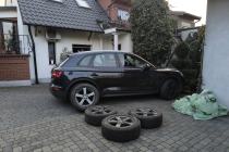Grafitowe, szare 18 Koła Audi Q5 5x112 235/60 7mm 2020 rok