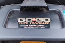 Elektryczny skuter inwalidzki.