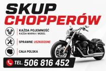 SKUP MOTOCYKLI TYPU CHOPPER CRUISER 
