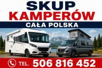 SKUP KAMPERÓW KAMPER KAMPERY -KAŻDA MARKA I MODEL!