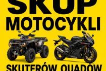 SKUP MOTOCYKLI SKUTERÓW MOTOROWERÓW QUADÓW ATV
