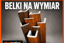 Belki rustykalne na wymiar - styl drewna bez ciężaru drewna!