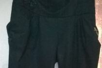 letnie nczarne spodnie 3/4