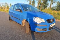 VW Polo 1,4benz 2007r cena 4500,00 klima 