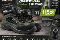 Trzewiki Bezpieczne Portwest FW63 Steelite Trekker S1P SR Rozmiar 41 115PLN