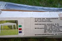 Pawilon ogrodowy / Namiot 3x3 m ? granatowy (komplet)