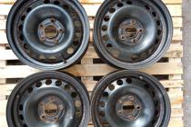 Do sprzedania 4 felgi stalowe R16 5x108 piasta 63,3 Ford, Volvo