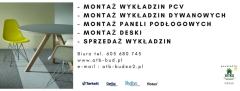Montaż podłóg wykładzin dywanowych Wykładzin PCV  Paneli Deski podłogowej