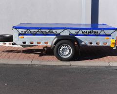 Przyczepa Wiola lekka DMC 650kg wzmocniona 