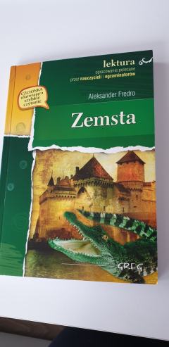 Lektura pt. 'Zemsta' Aleksander Fredro