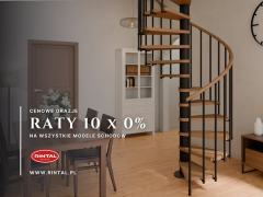 Schody na raty 10 × 0% - piękno i jakość dostępne od ręki