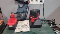 Bosch GBH 24V jak Nowy lecz akulumatory do wymiany
