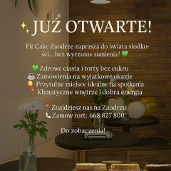 ? Fit Cake Opole - promocja 1+1 na kawę i herbatę do 1 czerwca! Idealna okazja na Dzień Matki i Dzie
