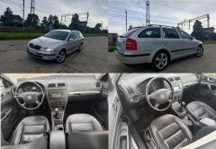 Skoda Octavia 2 kombi 1.6 benzyna BEZWYPADKOWA FULL OPCJA