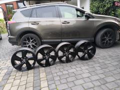 18 Aluminiowe Czarne Toyota RAV4 5x114,3