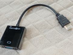 Adapter konwerter Reinston EDV007 HDMI na VGA