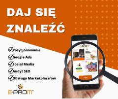 Rozwiń sprzedaż z E-prom - SM, SEO, ADS, Pozycjonowanie, obsługa marektplace